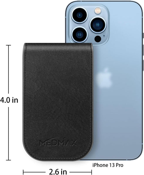 PU Leather Protective Case for Freestyle Libre 3/Libre Reader, Lightweight Shockproof Diabetic Storage Neck Sling