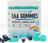 EAA Gummies 120 Gummies (Blue Raspberry) - 8000 mg Essential Amino Acids, Non-GMO, Gluten Free, Vegetarian Friendly