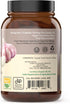 Complete Natural Products Organic Garlic Capsules - 520mg Capsules 100 Count Vegetarian Pills Supplement, Garlic Powder Capsules & Extract