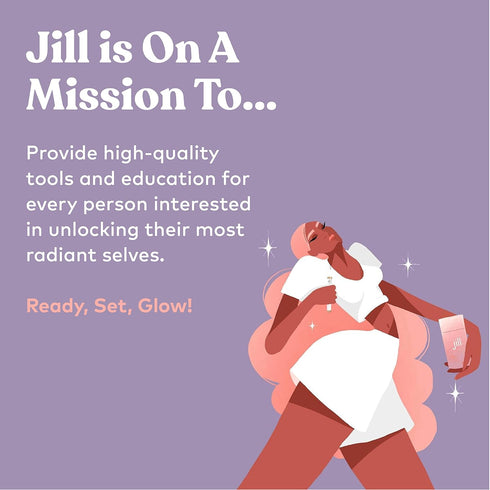 Jill Shave Set Refill for Women, Skin First Blades for Dermaplane Hair Removal - 4 Sets, 8 Blades