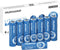 RUIHU AA Batteries 8 Pack Lithium Iron Double A Batteries, 1.5V 3000mAh Longer