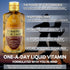 Tropical Oasis Liquid Turmeric Curcumin w/Bioperine, 1650mg Maximum Strength Supplement with Black Pepper & Vitamin C,