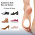 4 Pair Metatarsal Pads for Women, Gel Self Adhesive Foot Pads for Pain Relief, Easy to Clean & Reusable