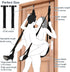 Ksodqeto 2 1 BDSM Sex Swing Bondage Thigh Restraints, in Door Sex Swings & Thigh Sling with Adjustable Straps, Hanging