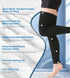 MGANG Thigh High Leg Sleeve 20-30 mmHg Graduated Compression Medical Stockings for Men and Women, Black S