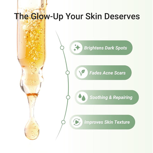 Meebak Korean Vitamin C Serum, Brightening Dark Spot Remover with Centella Asiatica and Panthenol