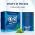 MySmile 100pcs Teeth Wipes, Mint Flavor, Disposal Finger Brush for Deep Cleaning