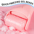 Teenitor Pink Ice Roller for Face, Eye Roller for Puffy Eyes, Facial Roller Spa Self Care Tools for Women