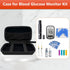 Diabetic Supplies Travel Case, Organizer for Blood Glucose Monitor Kit, Test Strips, Lancets, and More (Case Only)