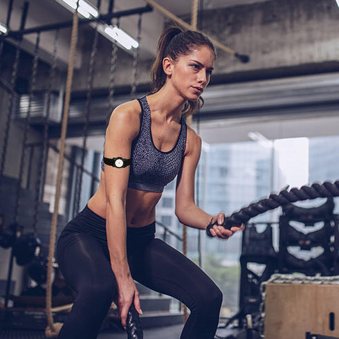 Armband for Freestyle Libre 1 & 2, Diabetes CGM Holder, Adjustable 4" to 16" Arm & Leg Band for Sensor Protection