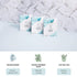Snow Fox Skincare Arctic Breeze Rescue Mask - Peppermint Oil, Aloe Vera, Seaweed Extract | 5 Pack Organic Cotton