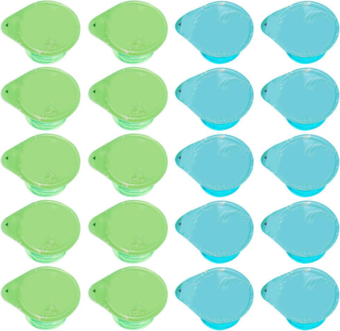 NIDONE 20Pcs Mini Mouthwash, 13ml Individual Portable Mouthwash, Disposable Alcohol-Free Home Essentials, Mint+Jasmine