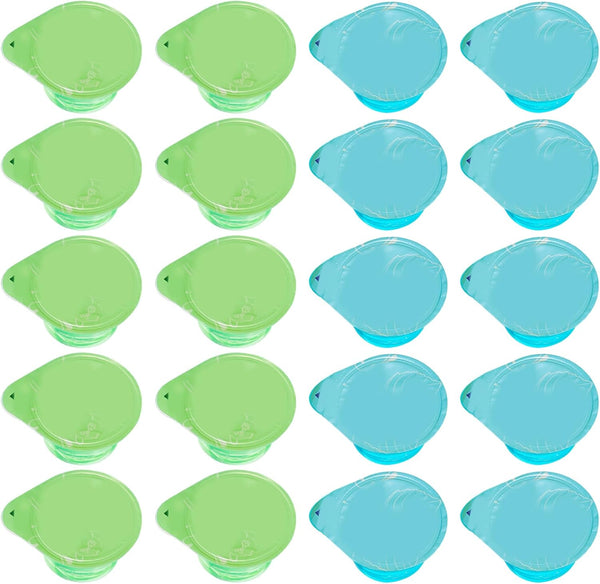 NIDONE 20Pcs Mini Mouthwash, 13ml Individual Portable Mouthwash, Disposable Alcohol-Free Home Essentials, Mint+Jasmine