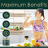 PurityWell 500mg, 90 Full-Body Support Supplement with Quercetin Vitamin C & L-Cysteine Supports Respiratory, Liver