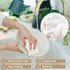 12 Pack Natural Dish Sponges, Eco-Friendly Kitchen Sponge, Biodegradable Coconut and Cellulose Scrubber, Non-Scratch,