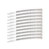 Soochat 10 Pcs Rhinestone Bobby Pins - Diamond Crystal Hair Clips for Women and Girls