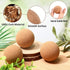 Seenelling 50 1.5 Inch Pcs Cork Massage Ball Solid Hard Myofascial Release Yoga Ball for Back Foot Neck Pain Therapy