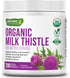 Milk Thistle Capsules, 280 Count, 7500 mg Strength, USDA Certified Organic, Vegan, Non-GMO, Rich in Silymarin