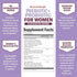 Prebiotics and Probiotics for Women | 30 Count | for Gut, Vaginal and Immune Health Support with Black Cohosh and Red