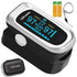 Pulse Oximeter Fingertip with Respiration, SpO2 Pulse Rate Oxygen Meter, OLED Oximetry, Includes Batteries & Carry Bag