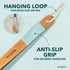 Long Handled Back Scrubber for Shower - 18" Boar Bristle Brush, Wooden Bath Brush