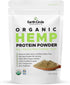 Hemp Protein Powder - 100% Gluten Free, Plant Based & Vegan, 8 oz - Perfect for Keto, Meal Replacement