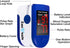 Zacurate Fingertip Pulse Oximeter Blood Oxygen Saturation Monitor with Batteries and Lanyard Included (Sapphire Blue)