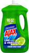Ajax Ultra Dishwashing Liquid Refill, Vinegar and Lime Scent, 90 fluid ounce
