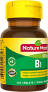 Nature Made Vitamin B1 100 mg, 100 Tablets, Dietary Supplement for Energy Metabolism Support, 100 Day Supply