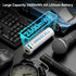 Rechargeable AA Li-Ion Battery, 4 Pack 2600mWh 1.5V with 4 USB Cables, 1.5 Hour Fast Charge