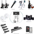 9V Rechargeable Batteries, 1300mAh High Capacity Lithium-ion, 2 in 1 USB C Fast Charging Cable