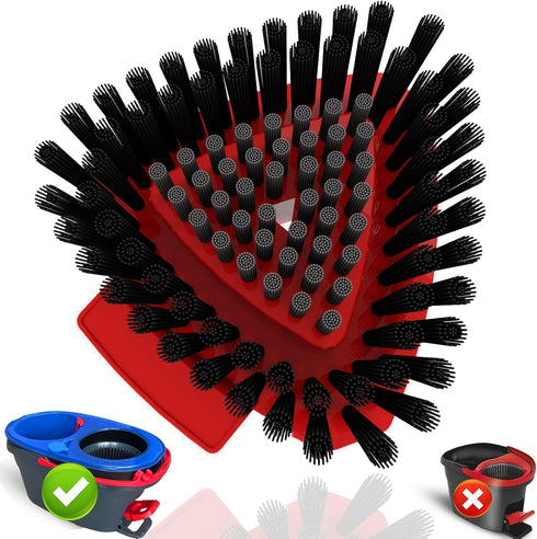 OKcedier Small 1 Pack Scrub Brush Replace Head ONLY for O Cedar RinseClean