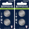 Panasonic CR2032 Lithium 3V Coin Cell Batteries, Premium Japanese Engineered, 4 Pack, High Capacity