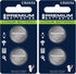 Panasonic CR2032 Lithium 3V Coin Cell Batteries, Premium Japanese Engineered, 4 Pack, High Capacity