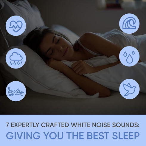 RAINLAX 4-7-8 3 1 Mindfulness 'Breathing Owl' | Guided Visual Meditation Breathing Light | in Device with Night Light