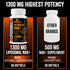 1300 MG Liposomal NAD+ Supplement | Highest Absorption Purest NAD Supplement for Aging Defense, Cellular Energy,