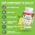Best Triple Strength Omega 3 Fish Oil Pills - 180 Capsules, 2400mg High Potency Burpless Lemon Flavor for Heart Health
