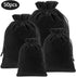 Lucky Monet Velvet Drawstring Bags, 25/50/100PCS Jewelry Pouches for Christmas, Birthday, Wedding Favors