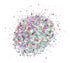 Kiara Sky 3D Glitter Nail Art Sprinkle On Collection 1 oz in Eerie-Descent (Iridescent) for Acrylic, Gel Polish