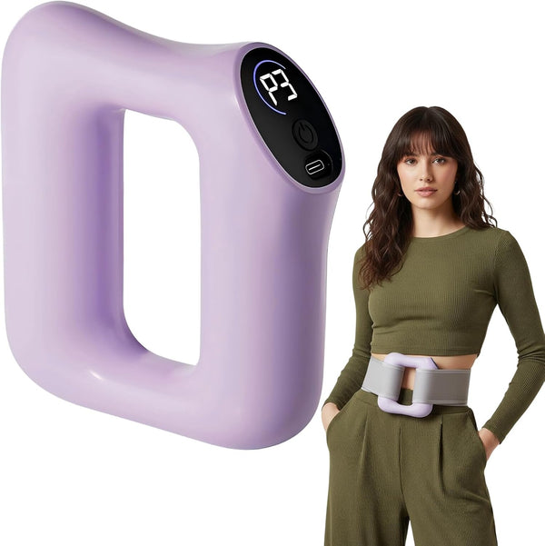 Lqyom Deep Tissue Percussion Massage Gun, Ergonomic Fascia Blaster with 3 Modes &