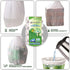 Aklyaiap 4 Gallon Trash Bags, 220 Counts, Tear & Leak Resistant Biodegradable Small Garbage Bags for Home & Kitchen,