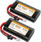 Mspalocell 2 Pack 5600mAh 3.7v Lithium ion Battery with JST-PH 2.0 2-Pin Rechargeable