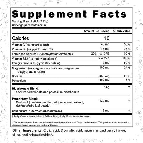 Packet (12 Pack) Boost Oxygen Next-Level Hydration | Electrolyte & Bicarbonate Super Blend | Supports Healthy
