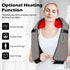 Shiatsu Electric Neck Back Massager Pillow with Heat, 3D Kneading for Pain Relief in Car, Office, Home