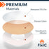 Fixic Freestyle Adhesive Patch 25 PCS for Libre 1, 2, 3 & Plus, Enlite, Guardian, Long Fixation, 2-Layers Tan