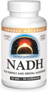 Source Naturals NADH 10mg, Boost Energy and Mental Alertness, 20 Lozenges