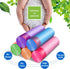 TYBONDER 2.6-6 4 5 Color(80Counts) Small Trash Bags Gallon Thicken Drawstring Trash Bags Gallon Extra Strong Small