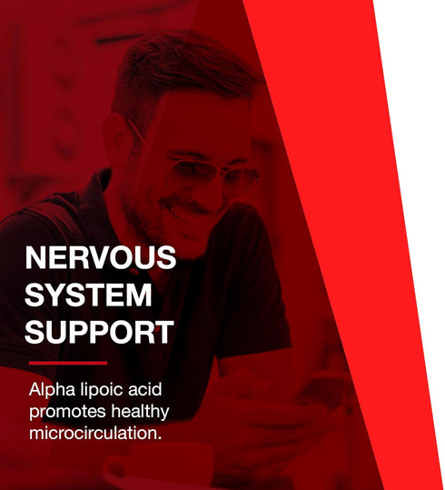 Protocol Alpha-Lipoic Acid Supplement - 250mg ALA with Grape Seed Extract & Bioperine - 90 Veg Capsules