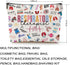 Respiratory Therapist Gifts Makeup Bag Respiratory Therapist Gifts RT Gift for Women Work Adult Humor Employee Pulmonology Nurse Coworker Graduation Birthday