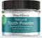 Viva Doria Natural Tooth Powder, Remineralizing Teeth Whitening Powder, Refreshing Mint Flavor, 1.5 Oz Glass Jar